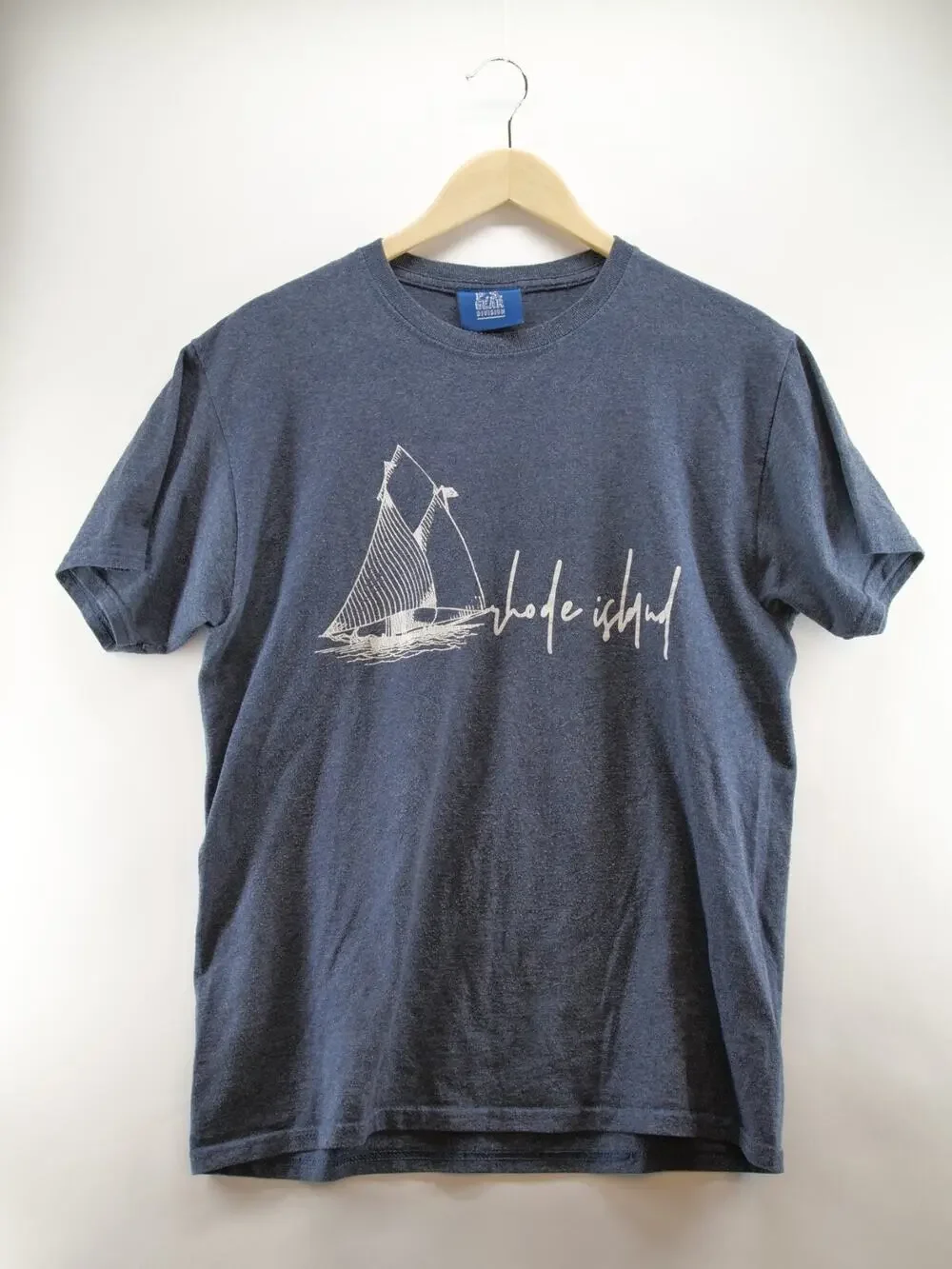 P.S. Gear Division boat T shirt Gray Sz Medium